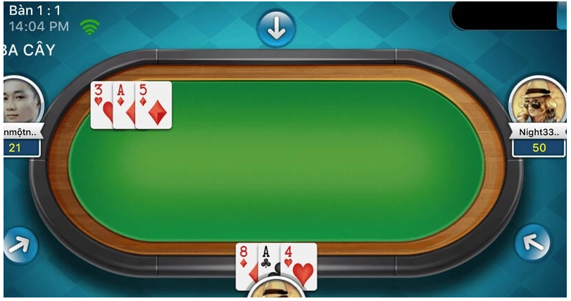 Bài 3 cây online luôn rất hấp dẫn người chơi tham gia