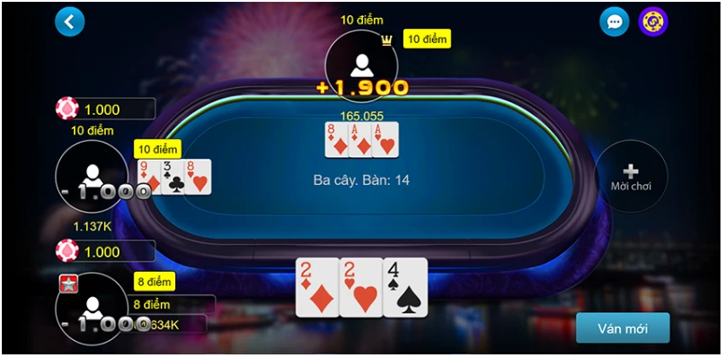 Những cách đánh bài 3 cây online hiệu quả cho người chơi