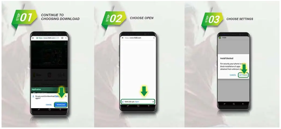 Tải và cài đặt ứng dụng FB88 mobile cho Android