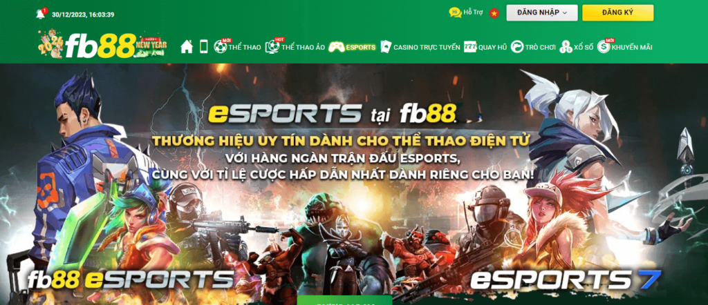 Esports FB88 cá cược đẳng cấp