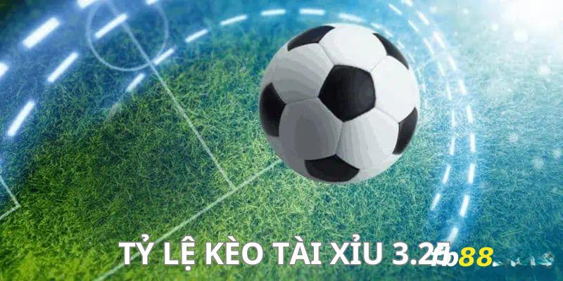 Nắm vững về tỷ lệ kèo cược tài xỉu 3.25