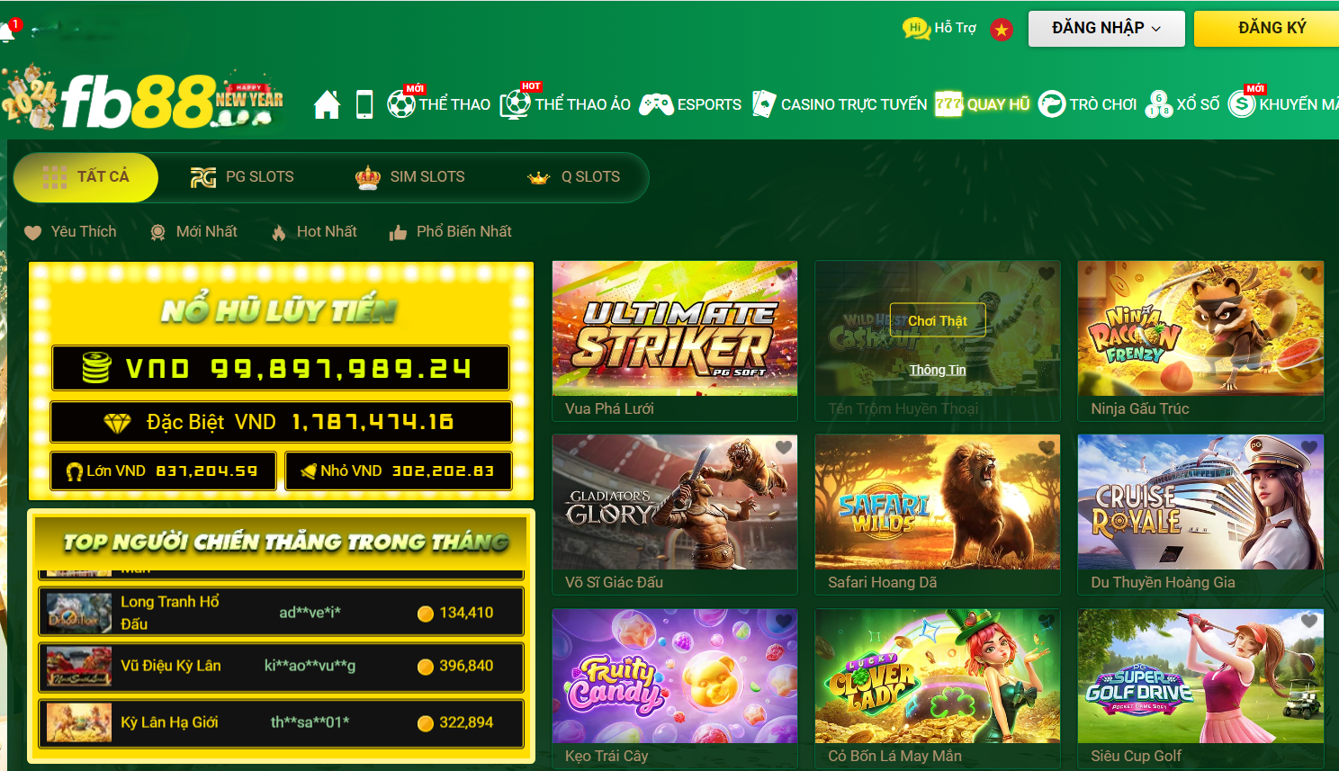 Nổ hũ FB88 siêu đỉnh