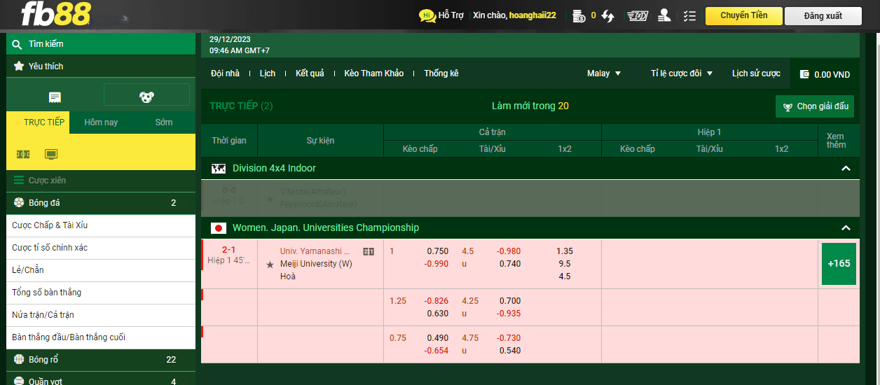 Sản phẩm cá cược thể thao 3 tại thể thao FB88 cho phép anh em cược thủ chỉnh sửa đơn cược dễ dàng