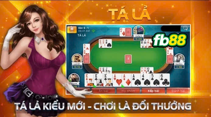 Tá là FB88 là sảnh game bài ăn tiền thật cực hot 