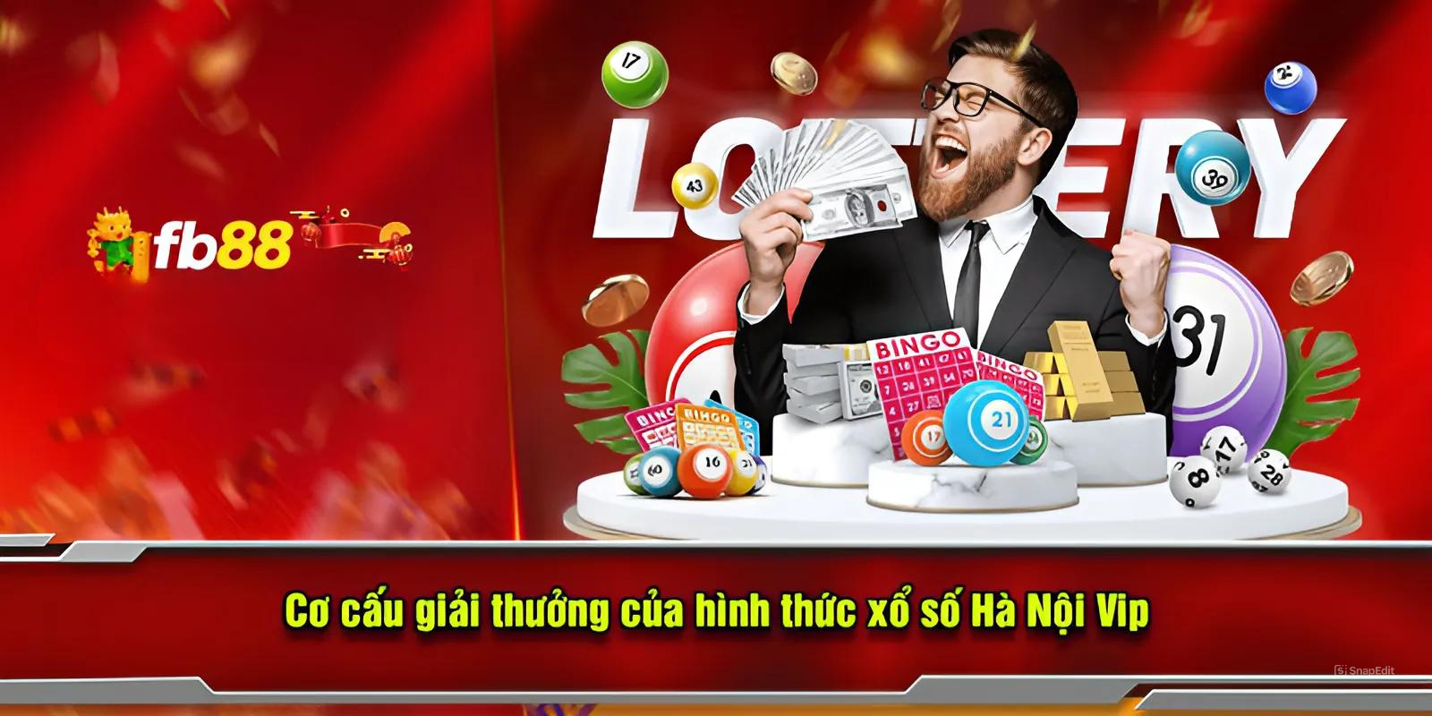 Cơ cấu giải thưởng của HN Vip sẽ bao gồm tổng số tám giải thưởng