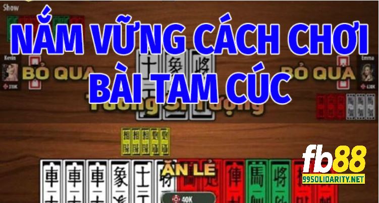 Nắm Vững Cách Chơi Bài Tam Cúc FB88 Cơ Bản
