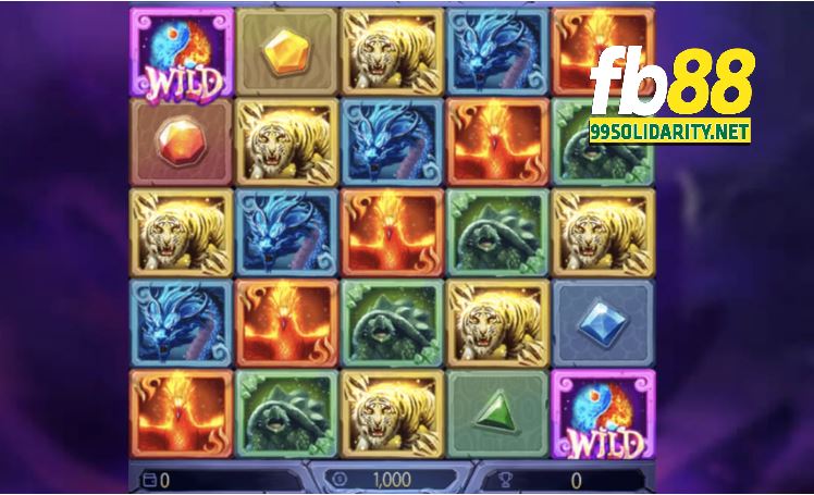 Tính thưởng nổ hũ Fb88 Nổ Hũ 4 Thần Thú 4 thần thú